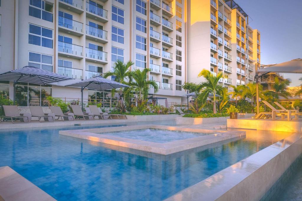 Bazén v ubytování Radisson Riviera Panama nebo v jeho okolí