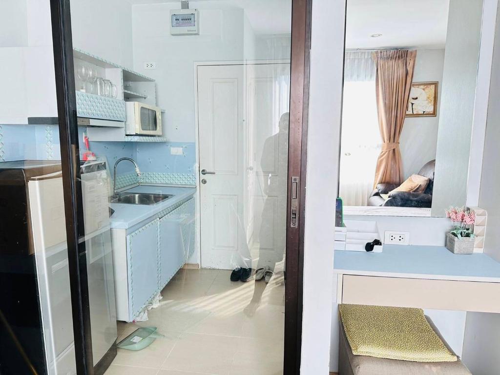 Kuchyň nebo kuchyňský kout v ubytování Zcape 4U