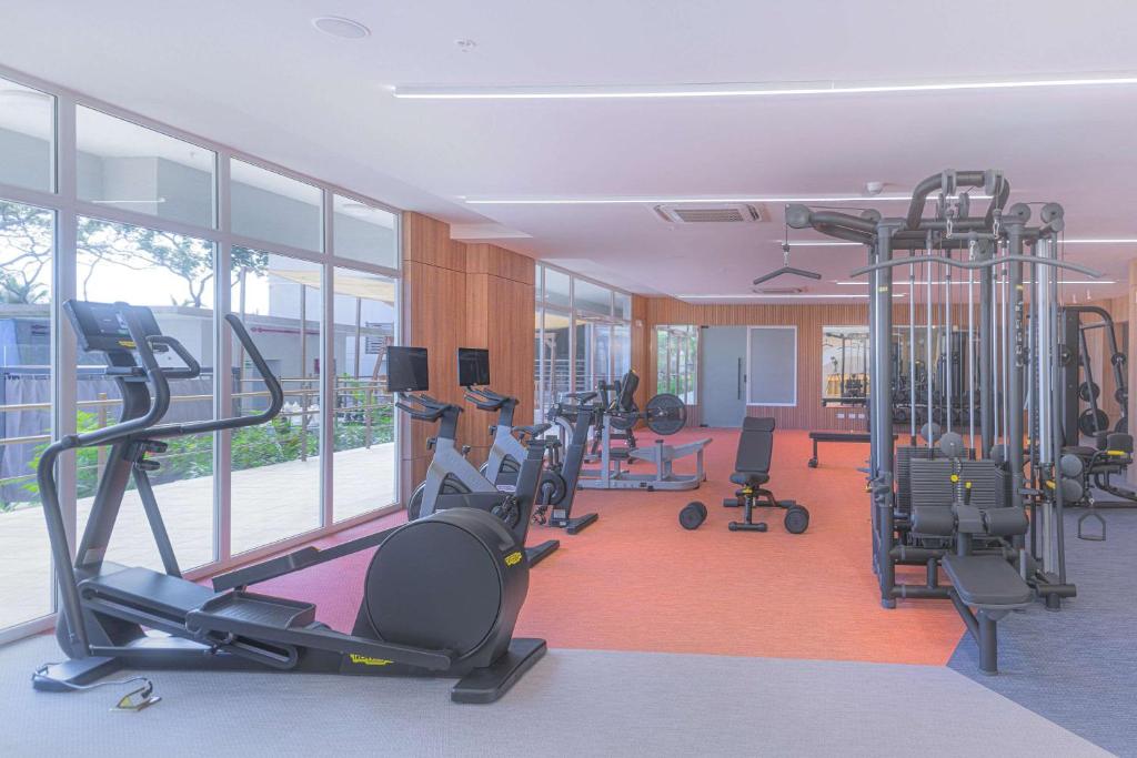 Fitness centrum a/nebo fitness zařízení v ubytování Radisson Riviera Panama