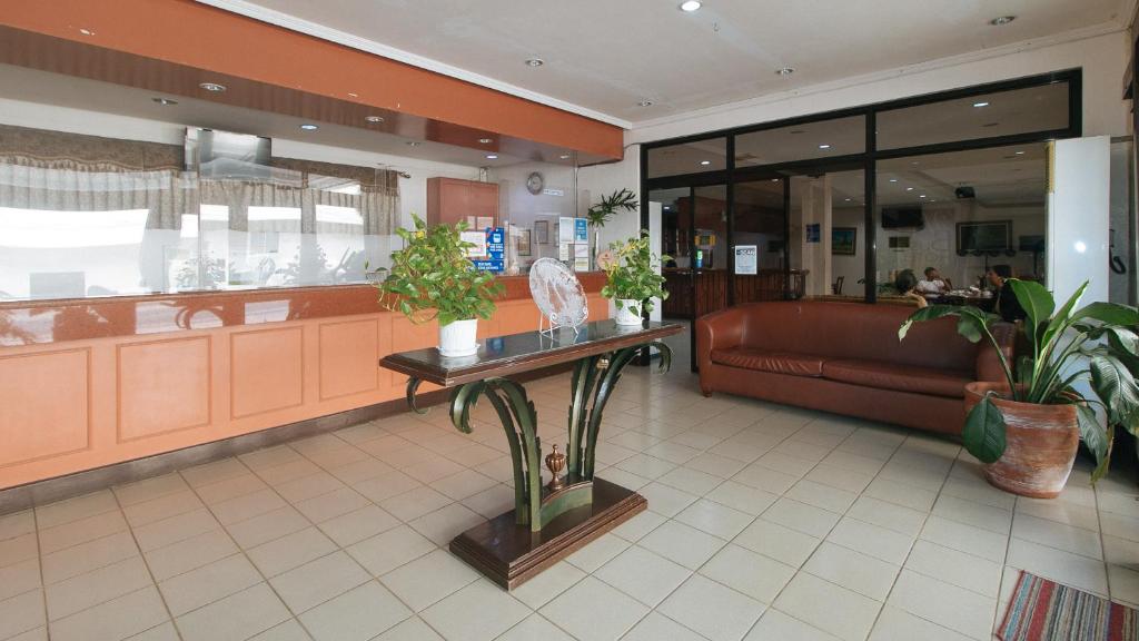 Posezení v ubytování Bliss Hotel Dau