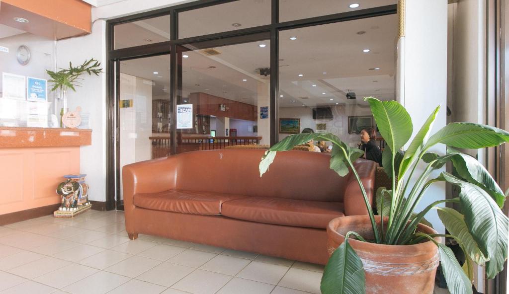 Posezení v ubytování Bliss Hotel Dau