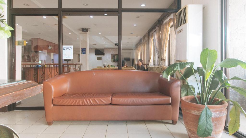 Posezení v ubytování Bliss Hotel Dau