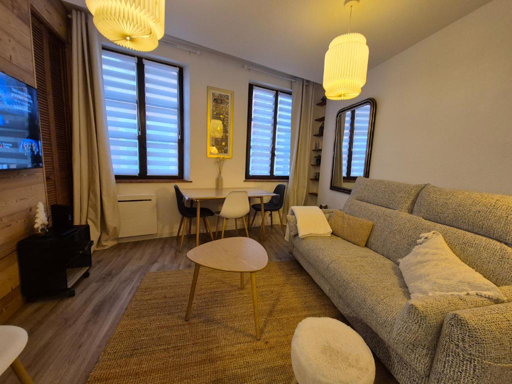 Posezení v ubytování Cosy appartement Embrun centre
