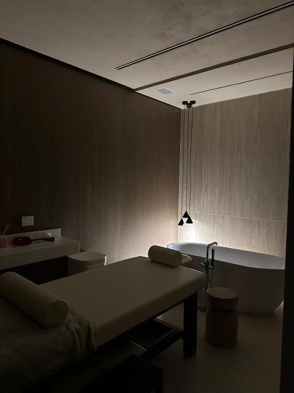 Postel nebo postele na pokoji v ubytování Hotel Partner & SPA