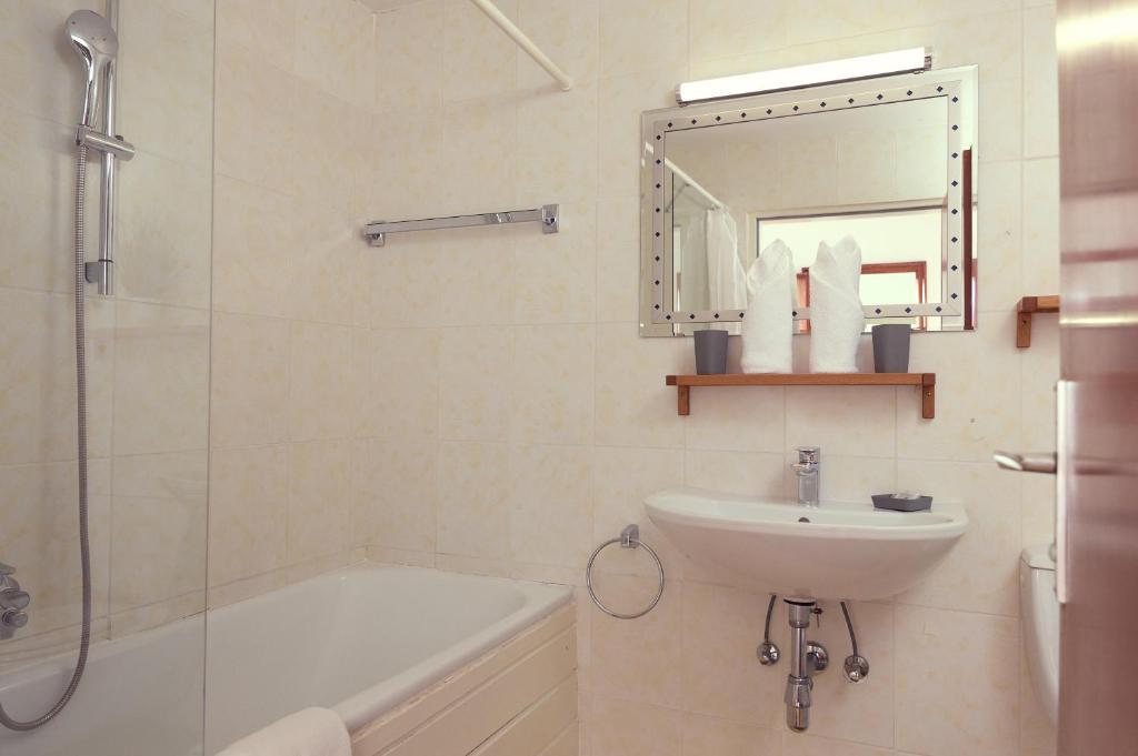 Kúpeľňa v ubytovaní Parkhotel Kirchberg