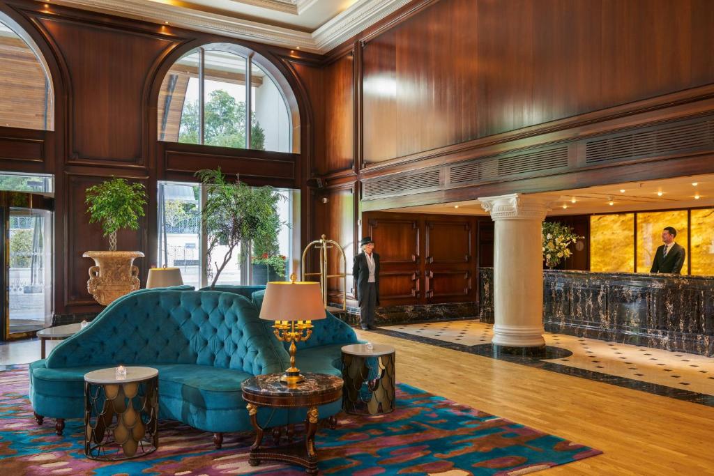 Posezení v ubytování Powerscourt Hotel, Autograph Collection