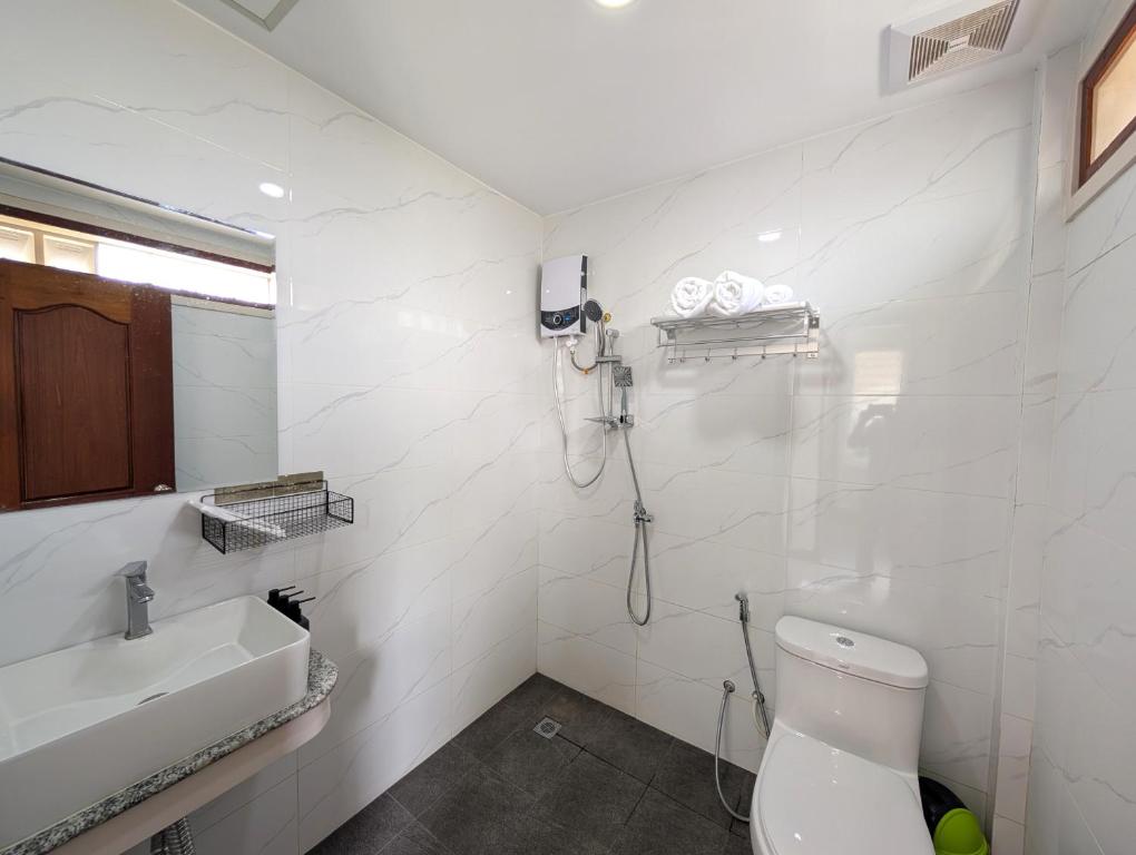 Koupelna v ubytování VILLA Siem Reap - eco & local