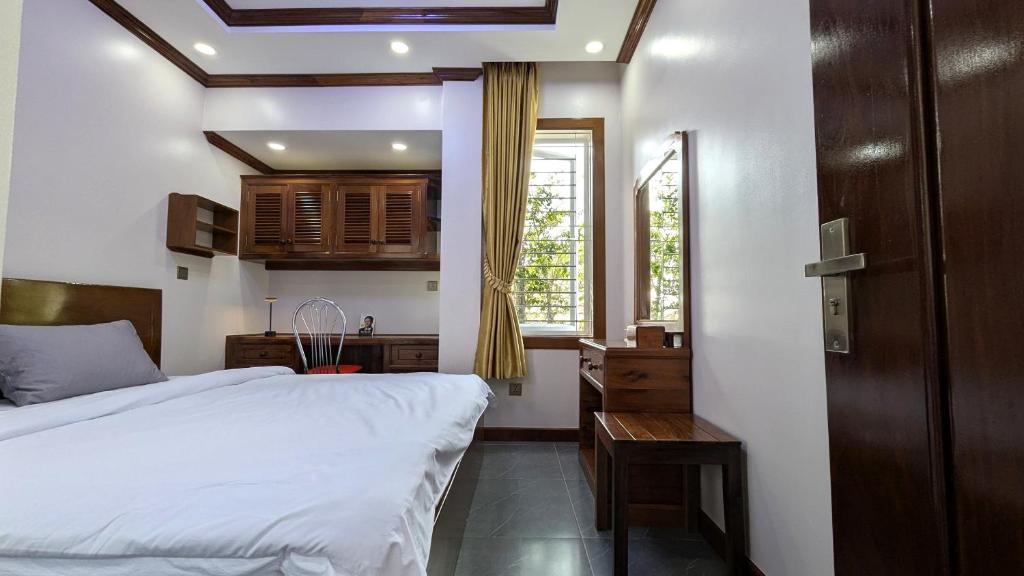 Postel nebo postele na pokoji v ubytování VILLA Siem Reap - eco & local