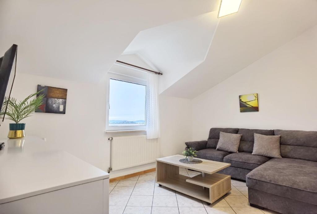 Posezení v ubytování LiLu Apartments