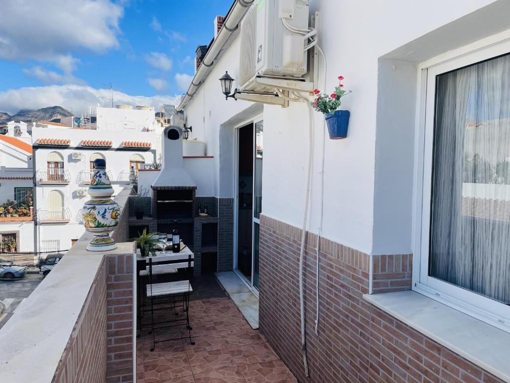 Balkón nebo terasa v ubytování Apartamento Jimena Sevilla en el centro de Nerja
