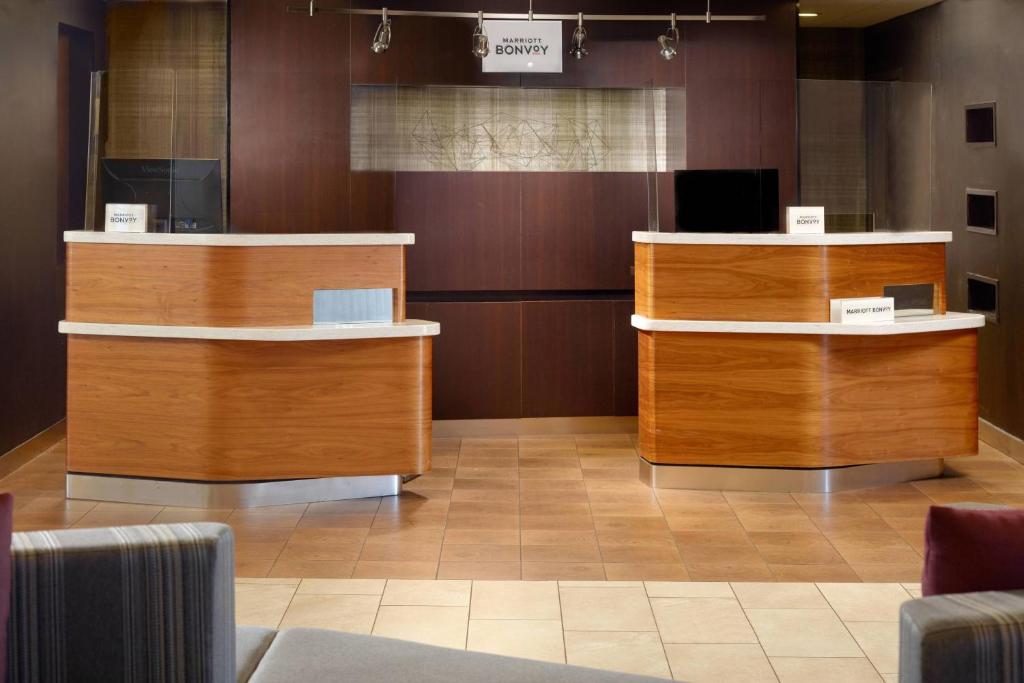 Vstupní hala nebo recepce v ubytování Courtyard Greenville Haywood Mall