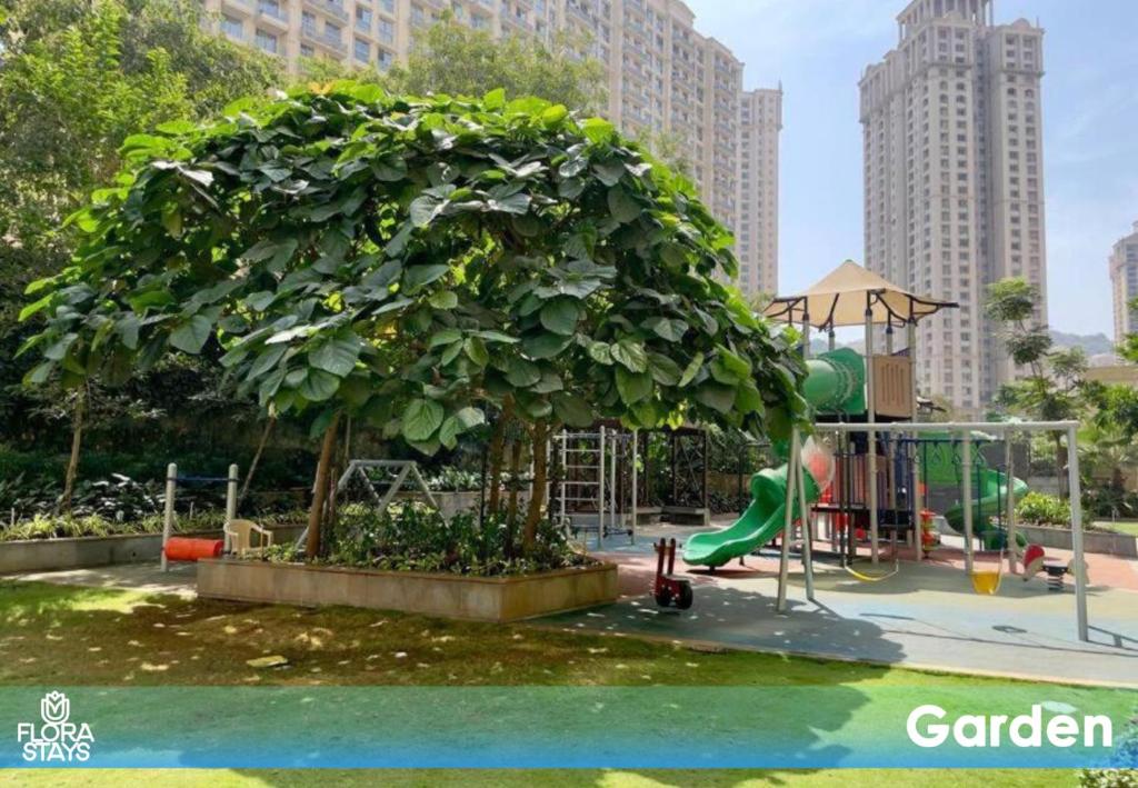 1BR Mumbai theme Apartment In Powai by Florastays - Appartement Met één Slaapkamer