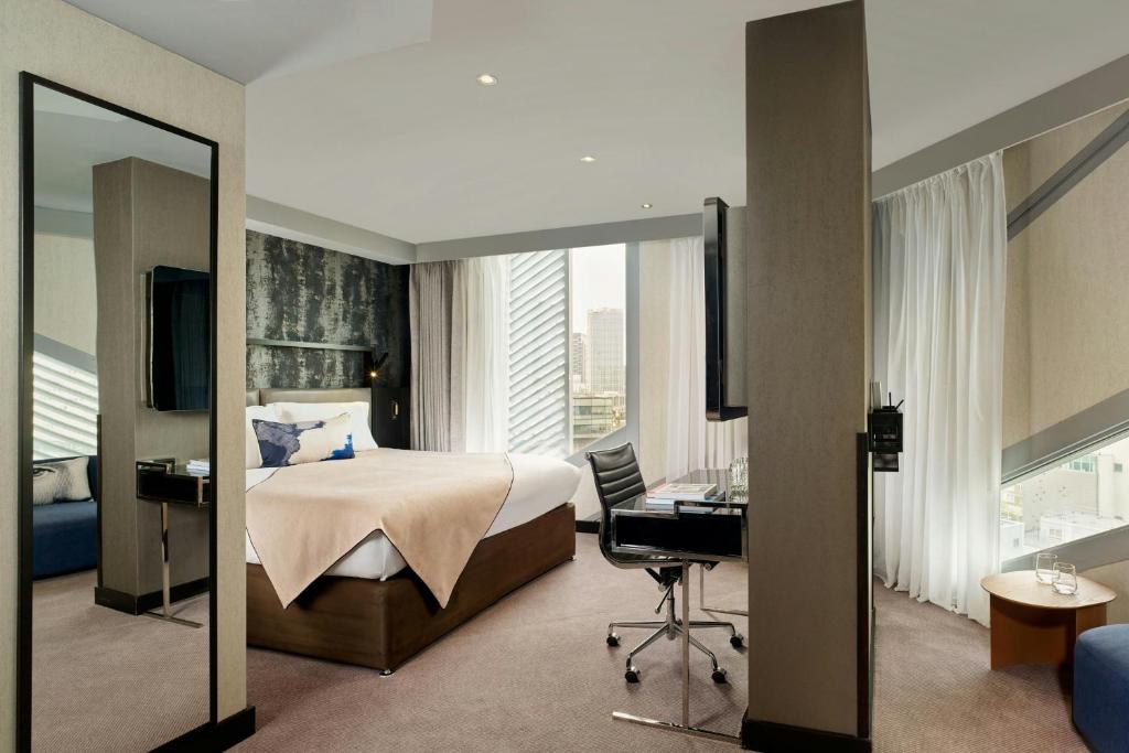 Montcalm East, Autograph Collectionにあるベッド