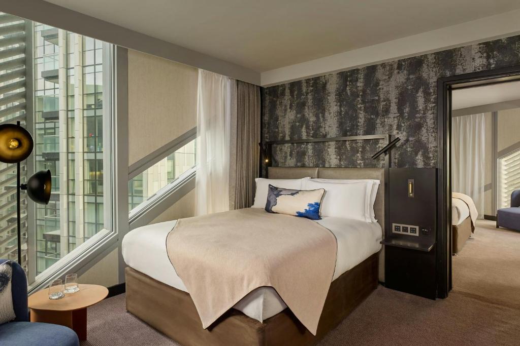 Montcalm East, Autograph Collectionにあるベッド