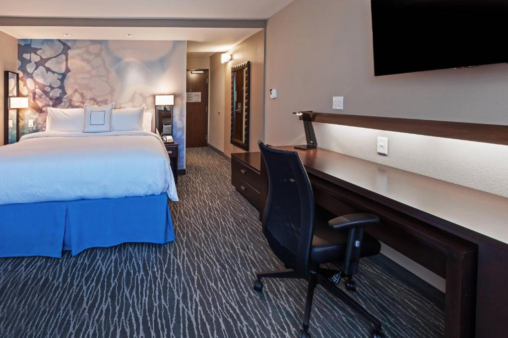 Postel nebo postele na pokoji v ubytování Courtyard by Marriott Abilene Northeast