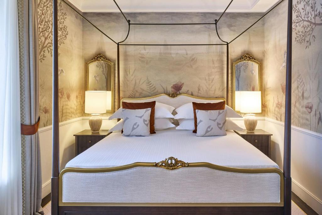 Grotta Giusti Thermal Spa Resort Tuscany, Autograph Collection - 初中国王套房，阳台和花园景观