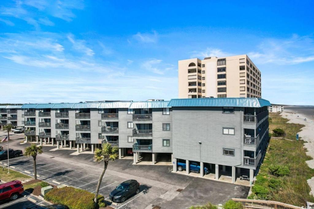Das Gebäude in dem sich das Aparthotel befindet
