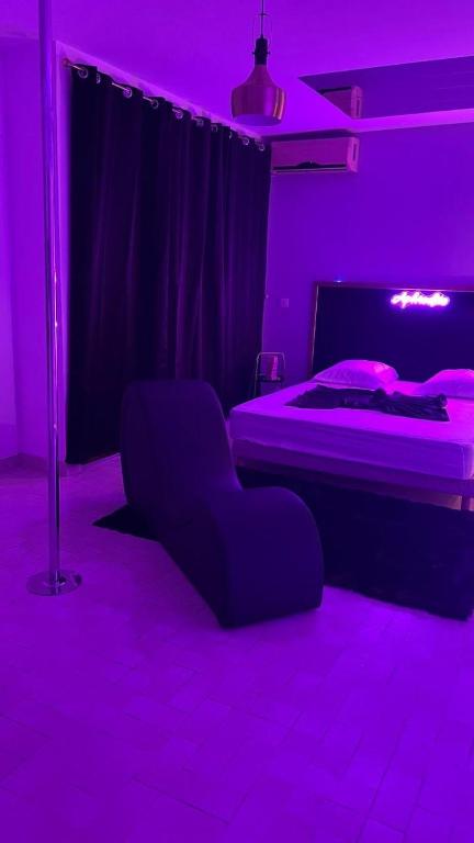 Postel nebo postele na pokoji v ubytování Aphrodite #Love Room#