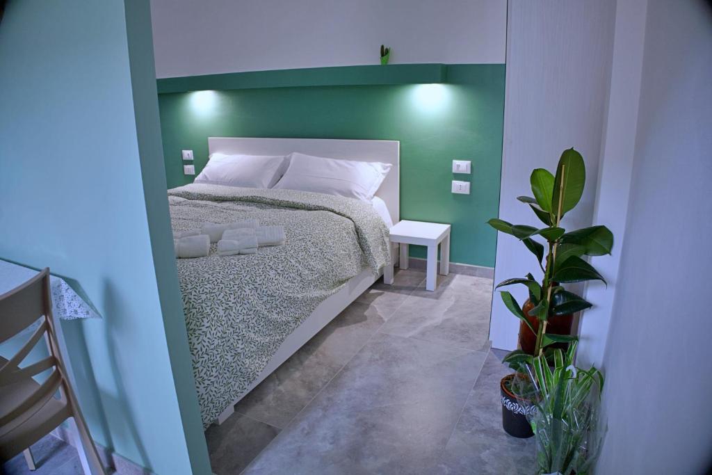Postel nebo postele na pokoji v ubytování B&B IlTempio