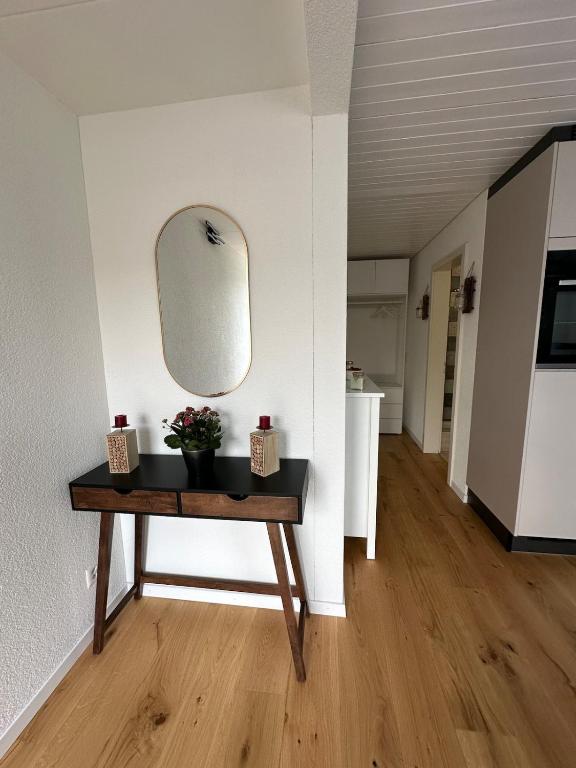 Kuchyň nebo kuchyňský kout v ubytování Gästehaus MaryVitty, zentrale zwischen Aarau und Olten, gut verbunden