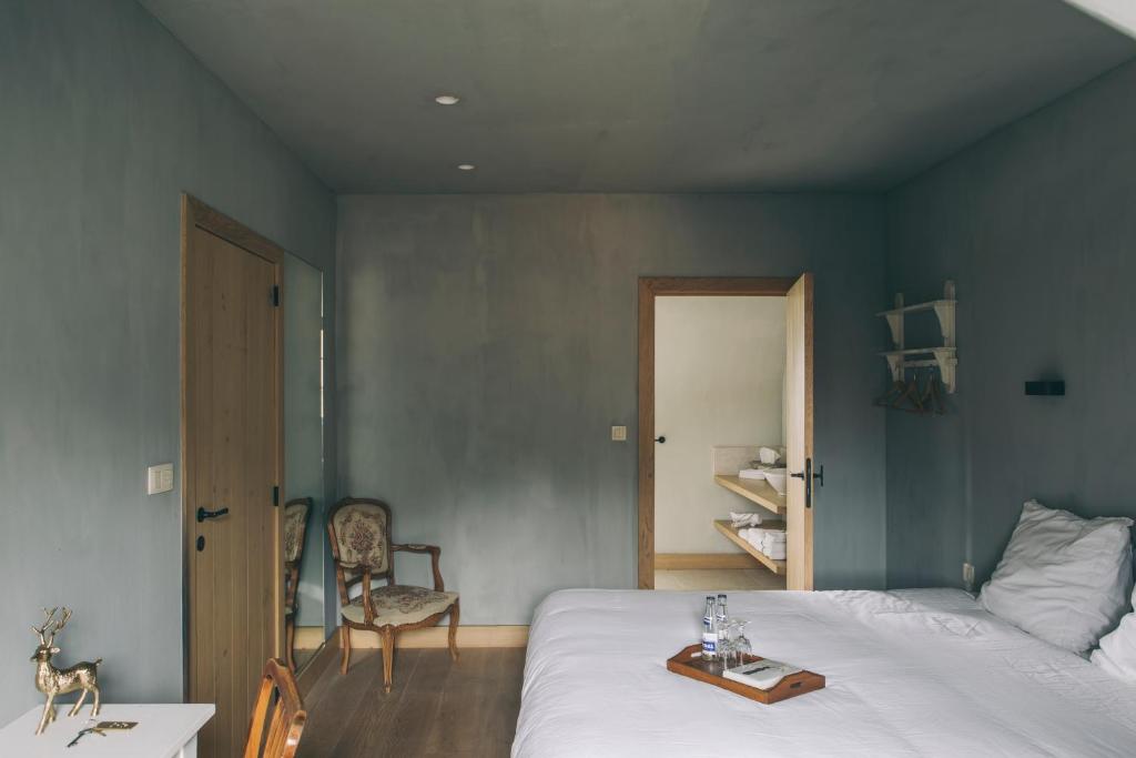 Postel nebo postele na pokoji v ubytování B&B de ZIL