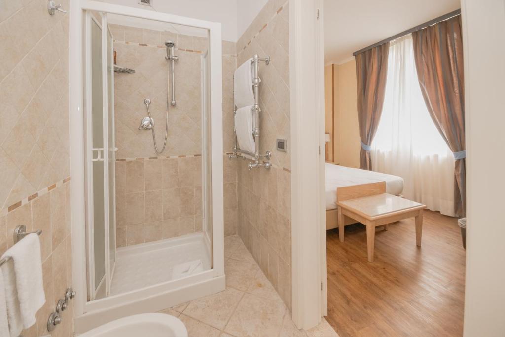 Koupelna v ubytování Green Hotel Poggio Regillo