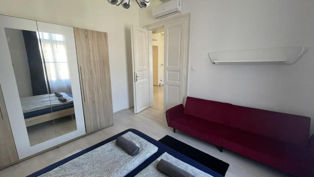 Posezení v ubytování Designer Rooms Andrassy