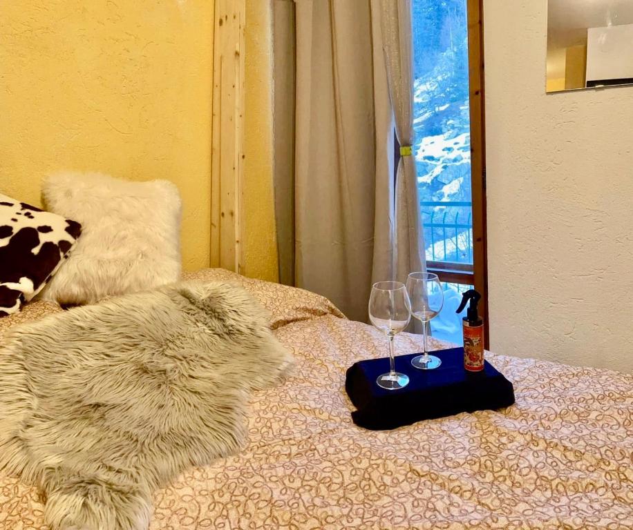 Postel nebo postele na pokoji v ubytování La Rosa Bianca