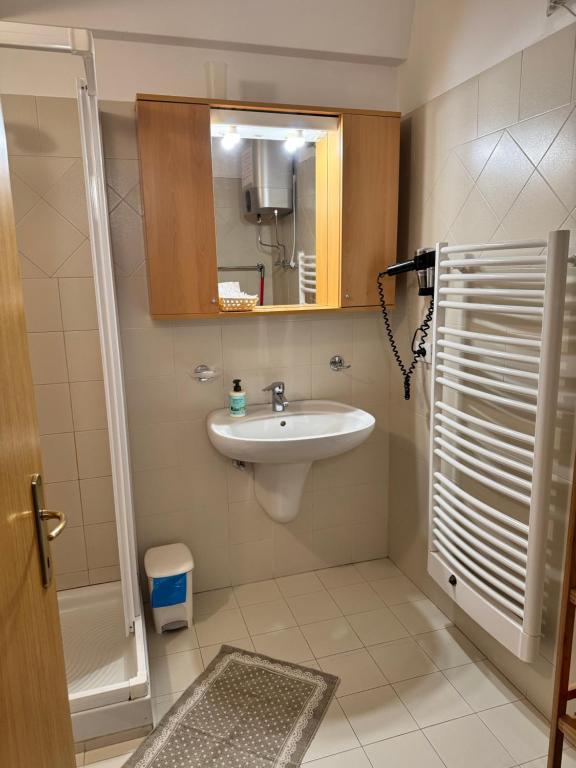 Koupelna v ubytování Doss della Pesa Apartment