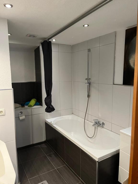 Kúpeľňa v ubytovaní Ferienwohnung Haus File