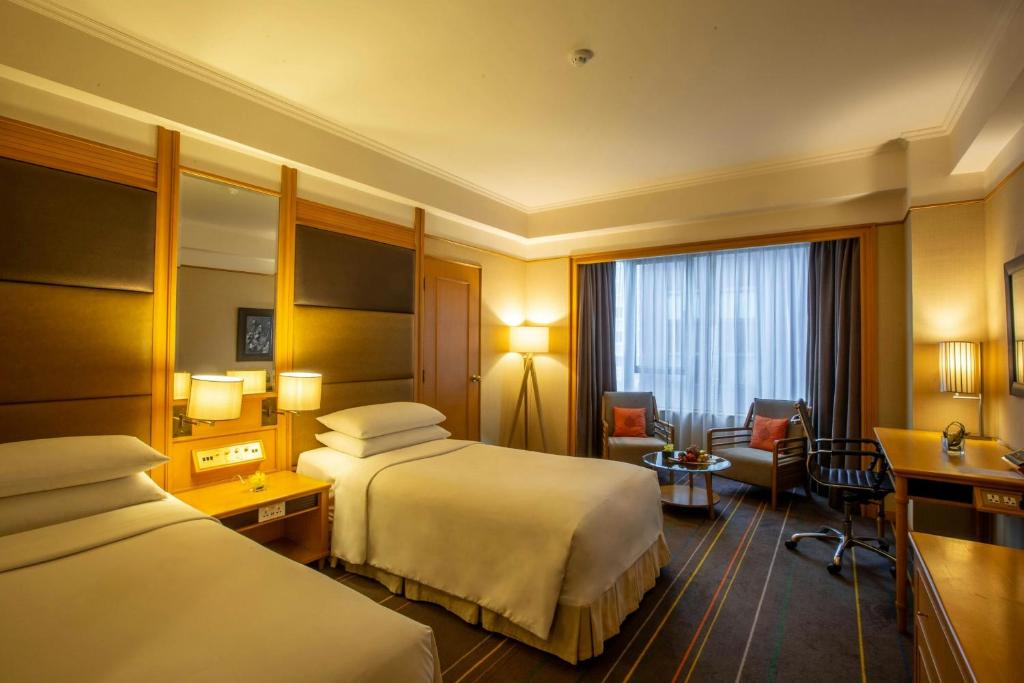 Phòng Deluxe 2 Giường Đơn Nhìn Ra Thành Phố, Phòng Nghỉ, 2 Giường Đơn