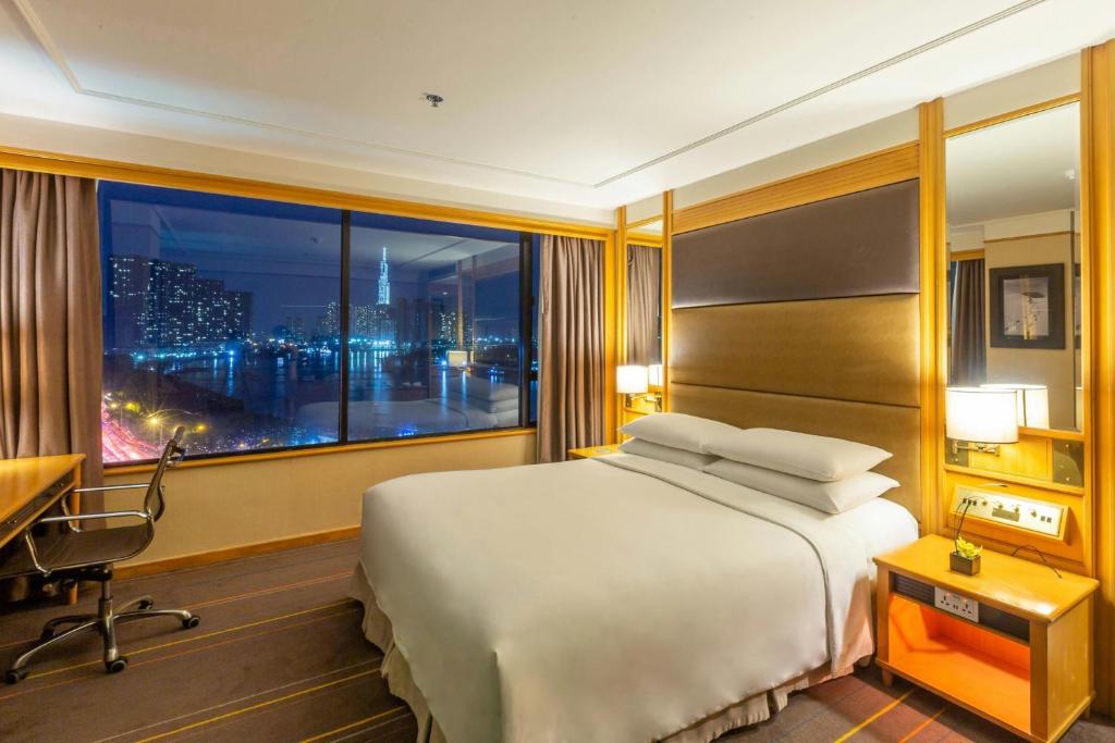Phòng Deluxe Nhìn Ra Sông, Phòng Nghỉ, 1 Giường Cỡ King