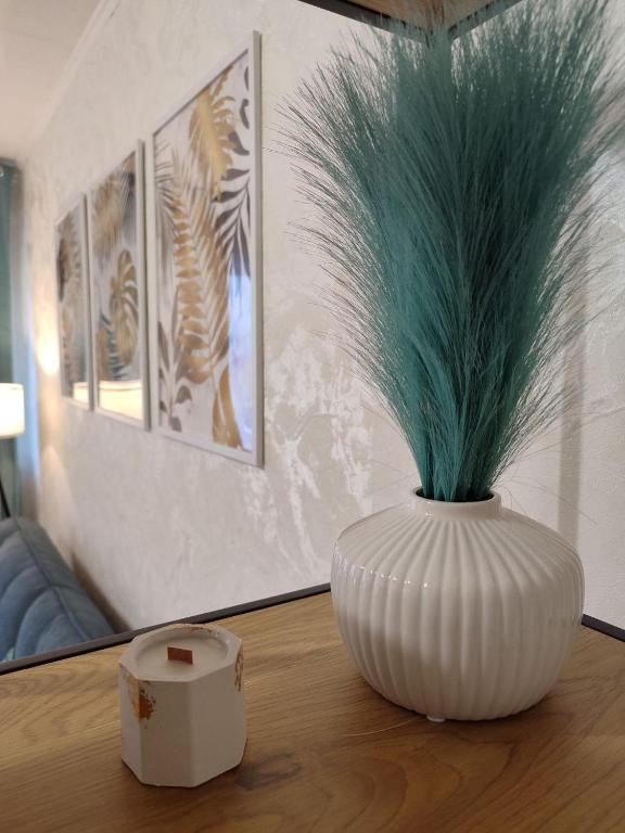 Posezení v ubytování Narva Vahtra Apartment