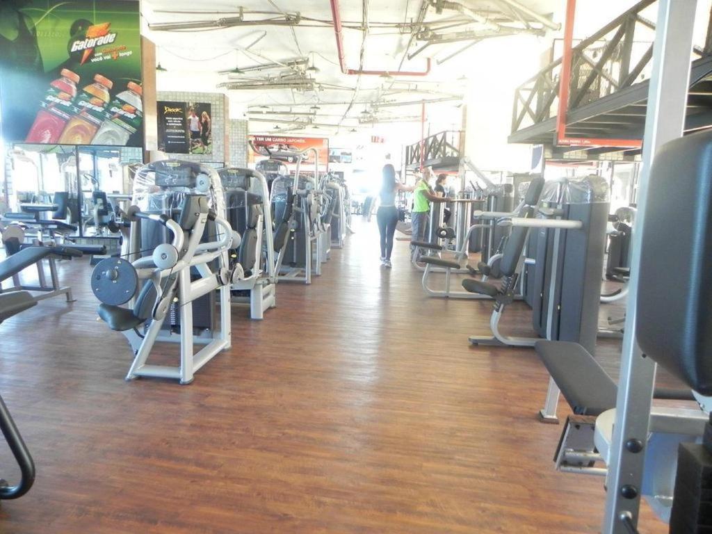 Fitness centrum a/nebo fitness zařízení v ubytování Ondina Apart Hotel