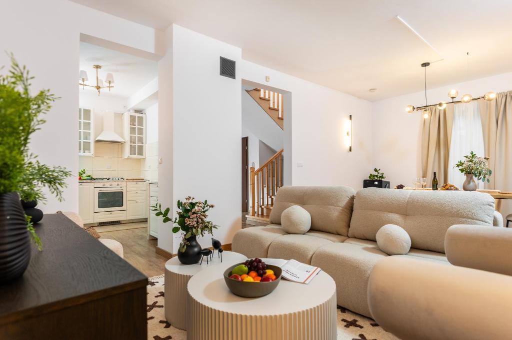 Η κουζίνα ή μικρή κουζίνα στο Your private oasis in Cracow