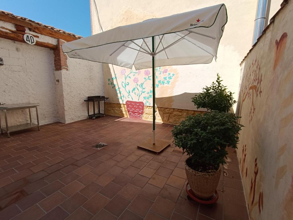 Patio nebo venkovní prostory v ubytování Casa rural Callejón del Palacio