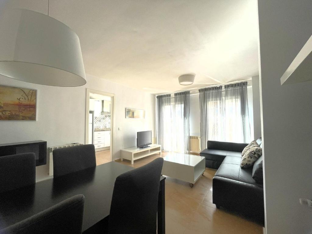 A seating area at Apartamento En El Centro De Ronda