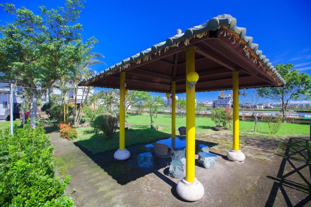 Zahrada ubytování Chun Feng Cao Tang Homestay