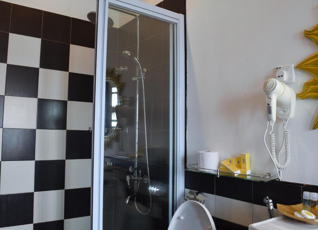 Koupelna v ubytování Jonker Boutique Hotel