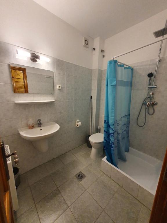 Koupelna v ubytování Arizona apartman