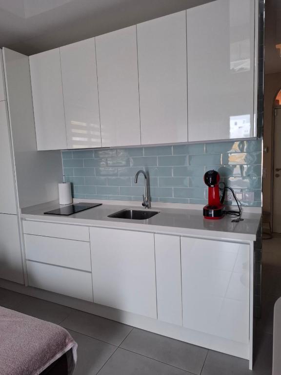 Kuchyňa alebo kuchynka v ubytovaní ORLANDO LUXURY APARTAMENT
