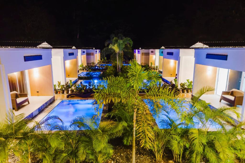 Bazén v ubytování Villas Ríos del Caribe nebo v jeho okolí