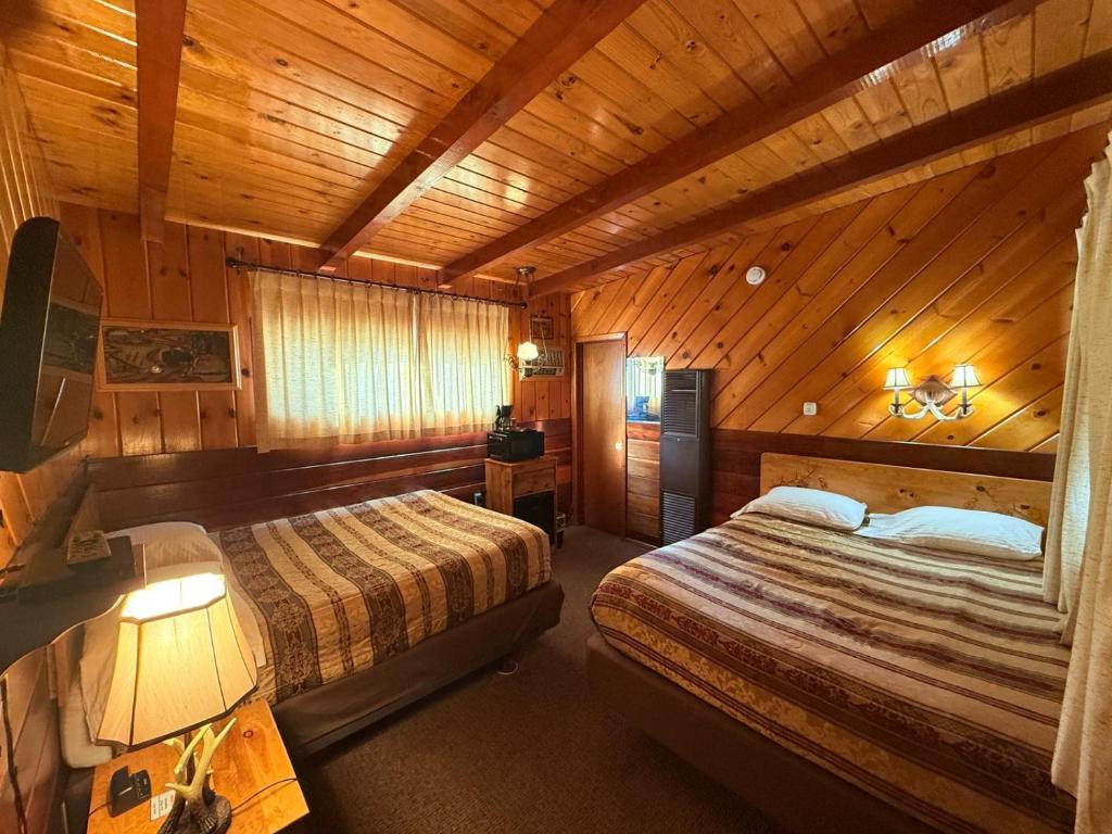 Postel nebo postele na pokoji v ubytování Toiyabe Motel