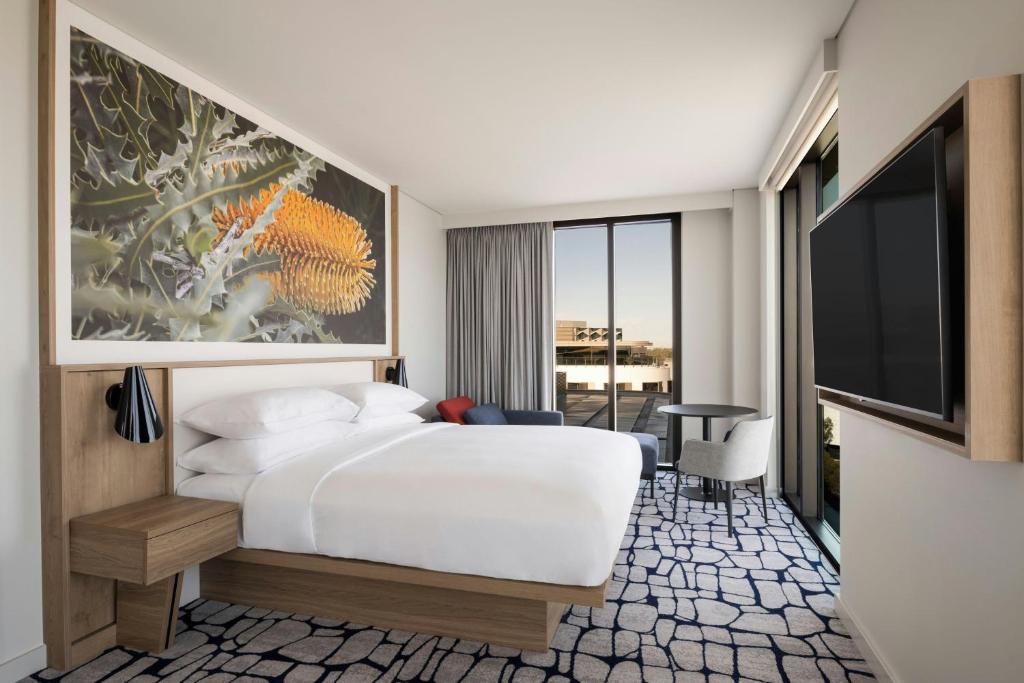 Postel nebo postele na pokoji v ubytování Courtyard by Marriott Perth Murdoch