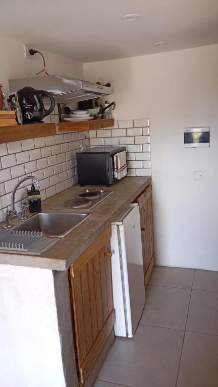 Kuchyň nebo kuchyňský kout v ubytování Finca La Vilina - Tiny House