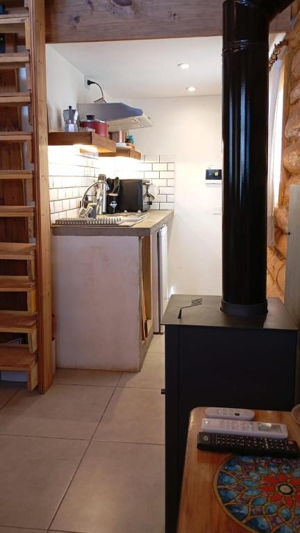 Kuchyň nebo kuchyňský kout v ubytování Finca La Vilina - Tiny House