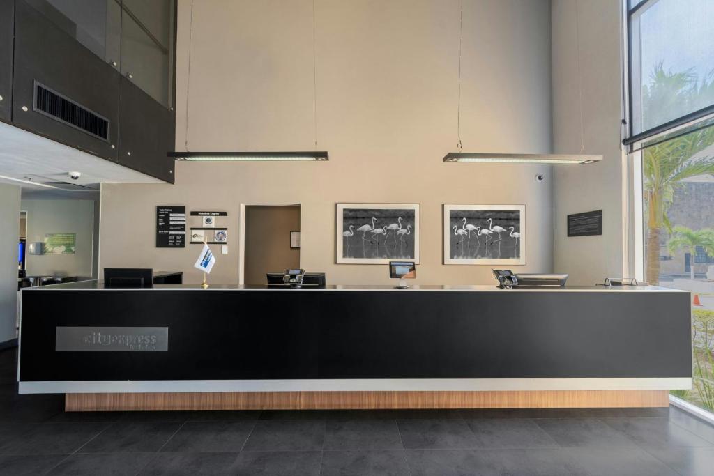 Cucina o angolo cottura di City Express by Marriott Tuxpan