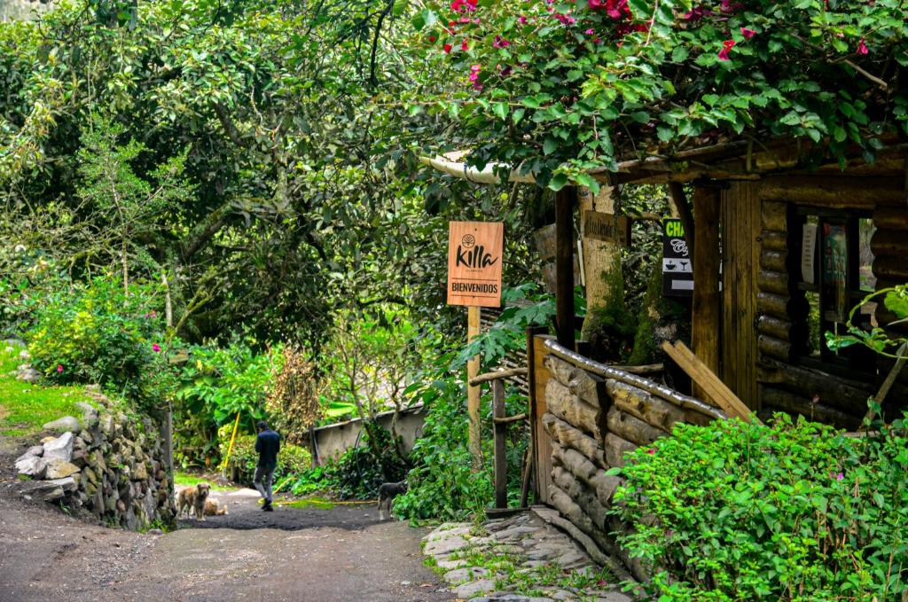 Zahrada ubytování QuillaGlamping