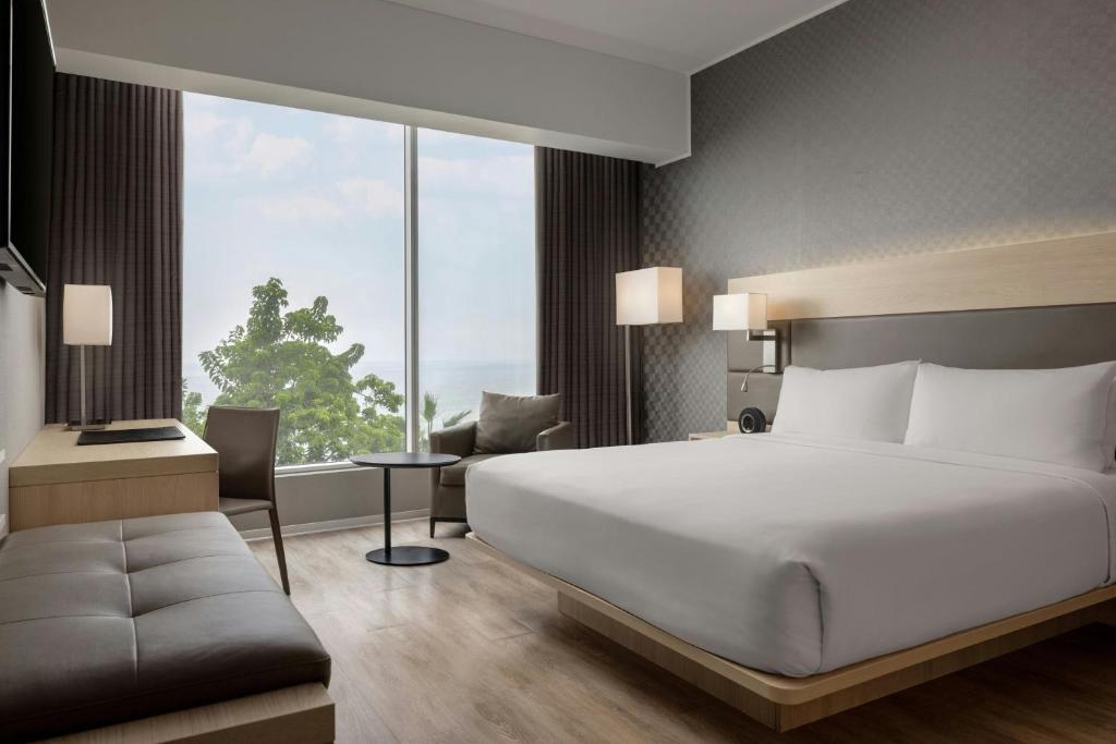 Postel nebo postele na pokoji v ubytování AC Hotel by Marriott Lima Miraflores