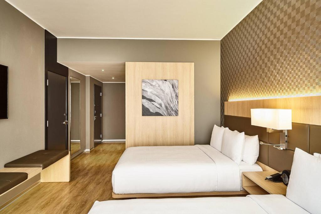 Postel nebo postele na pokoji v ubytování AC Hotel by Marriott Lima Miraflores